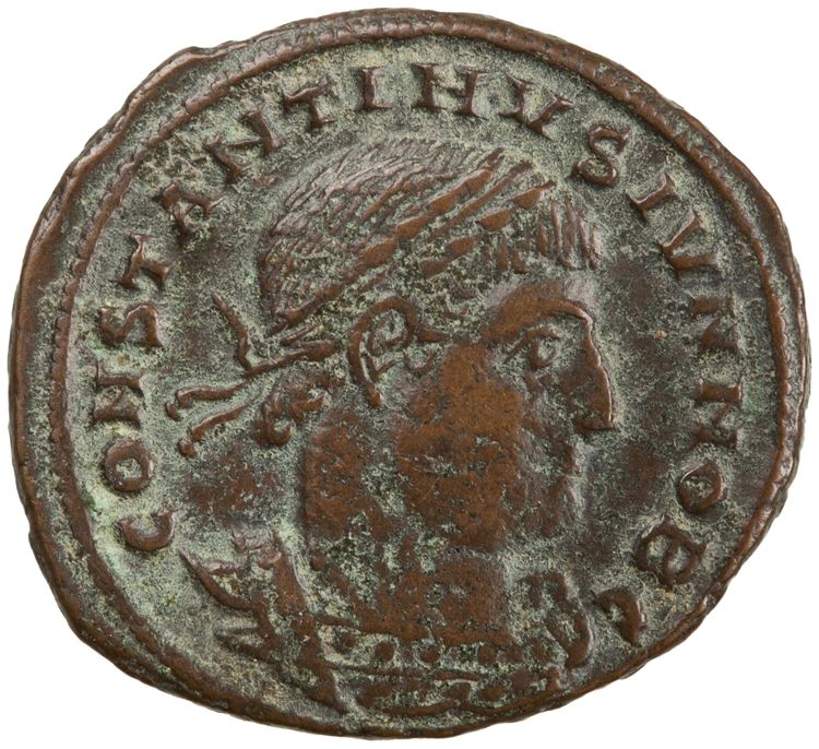 RIC VII Thessalonica 184, аверс, American Numismatic Society (ans)