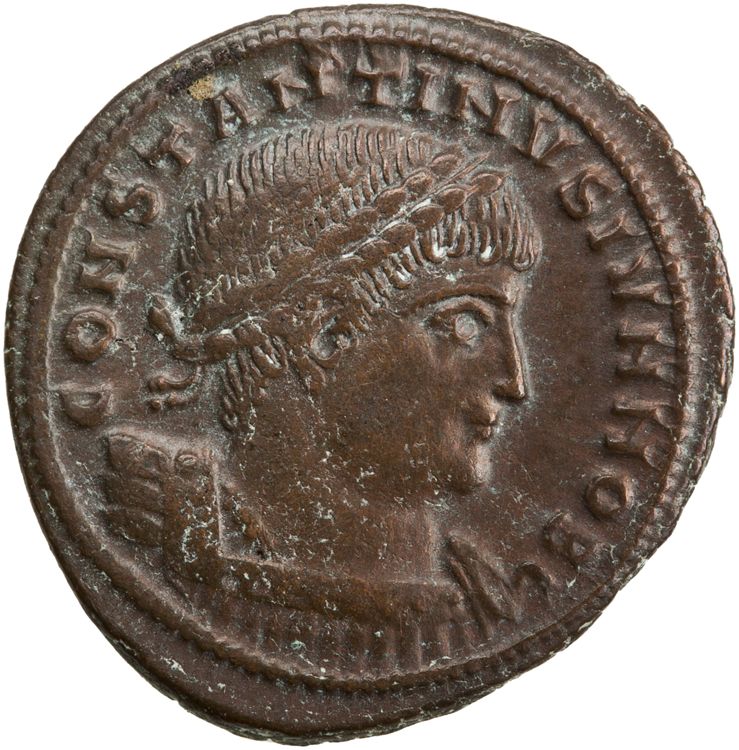 RIC VII Thessalonica 184, аверс, American Numismatic Society (ans)