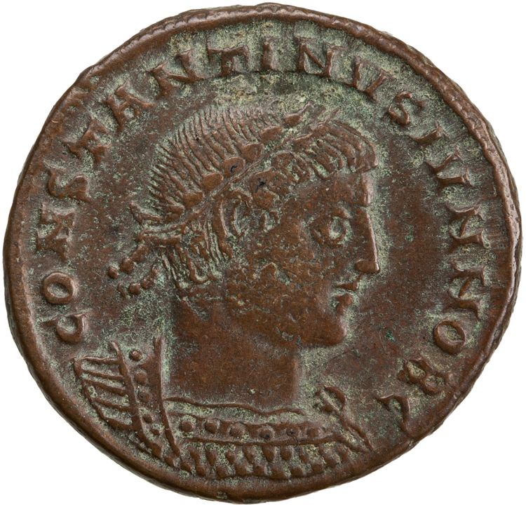 RIC VII Thessalonica 184, аверс, American Numismatic Society (ans)