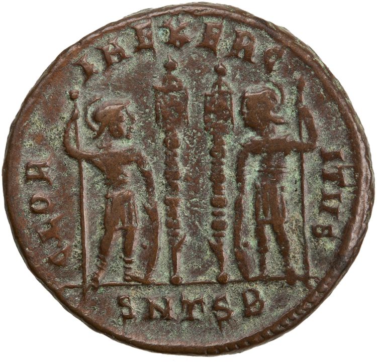 RIC VII Thessalonica 184, реверс, American Numismatic Society (ans)