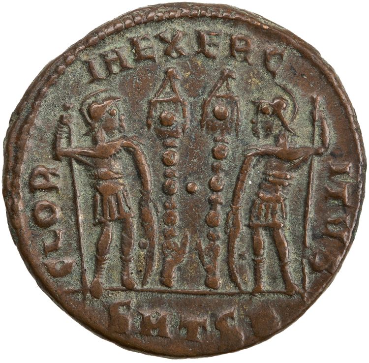 RIC VII Thessalonica 184, реверс, American Numismatic Society (ans)