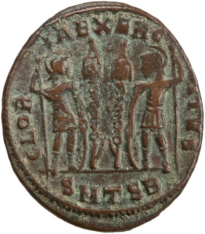 RIC VII Thessalonica 184, реверс, American Numismatic Society (ans)