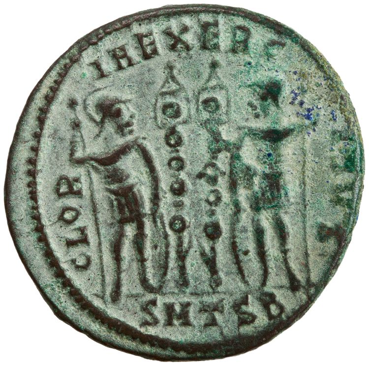 RIC VII Thessalonica 184, реверс, American Numismatic Society (ans)