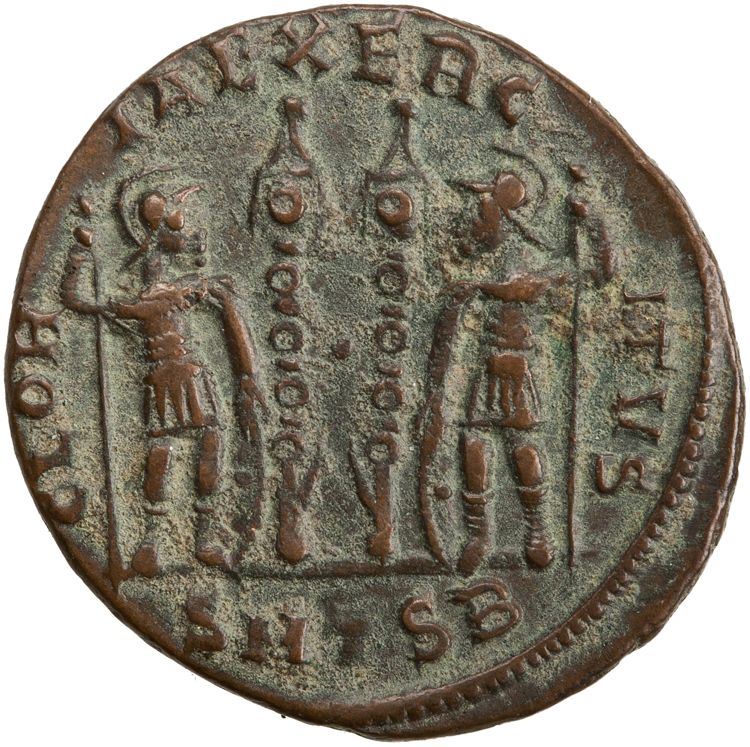 RIC VII Thessalonica 184, реверс, American Numismatic Society (ans)