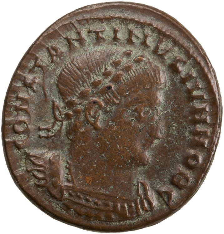 RIC VII Thessalonica 184, аверс, American Numismatic Society (ans)