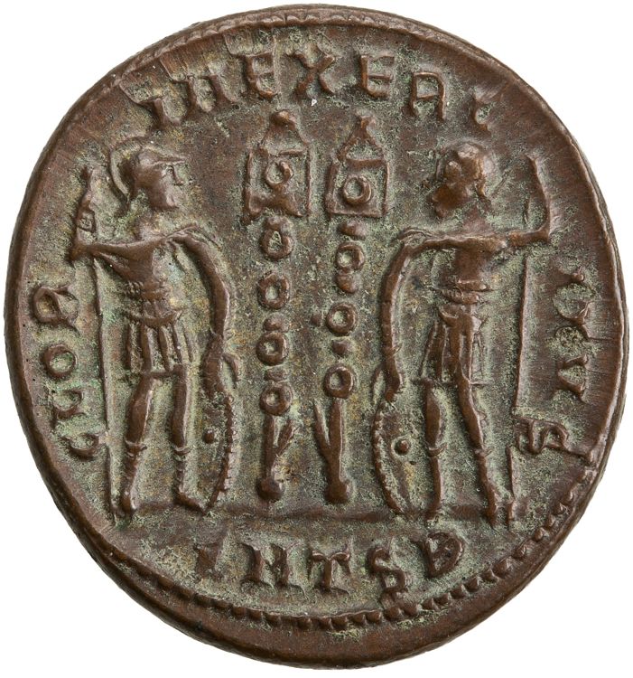 RIC VII Thessalonica 184, реверс, American Numismatic Society (ans)