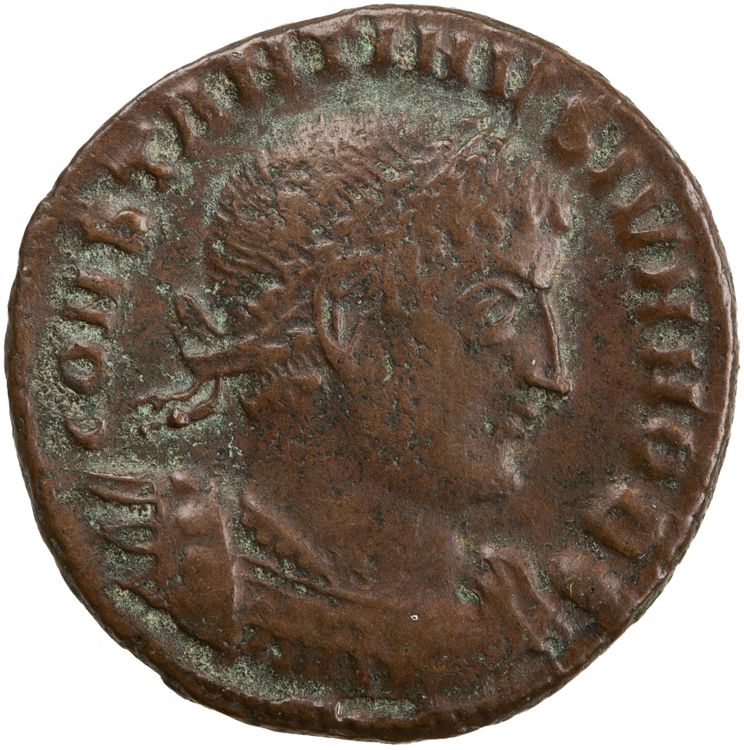 RIC VII Thessalonica 184, аверс, American Numismatic Society (ans)