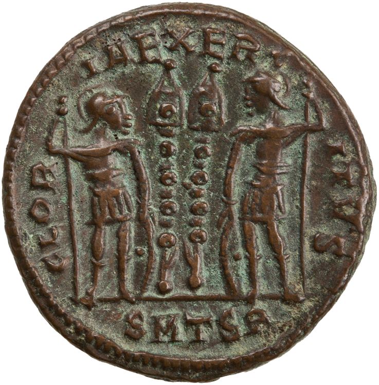 RIC VII Thessalonica 184, реверс, American Numismatic Society (ans)