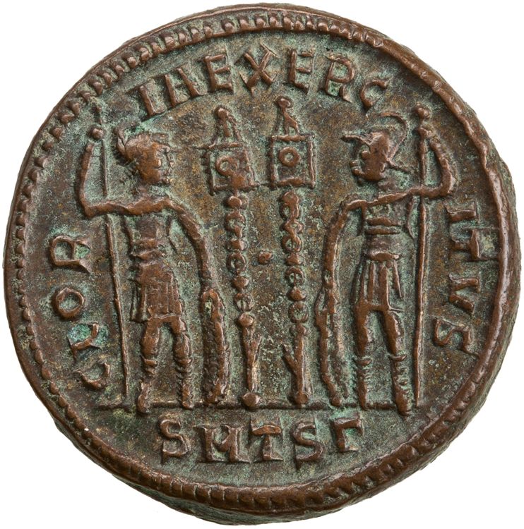 RIC VII Thessalonica 185, реверс, American Numismatic Society (ans)