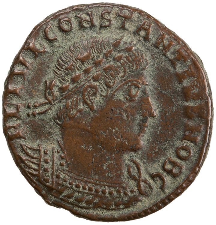 RIC VII Thessalonica 185, аверс, American Numismatic Society (ans)