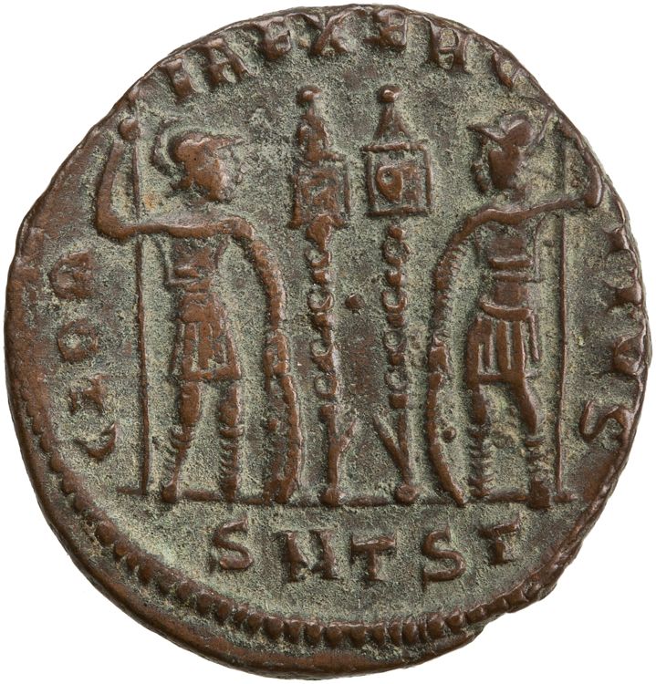 RIC VII Thessalonica 185, реверс, American Numismatic Society (ans)