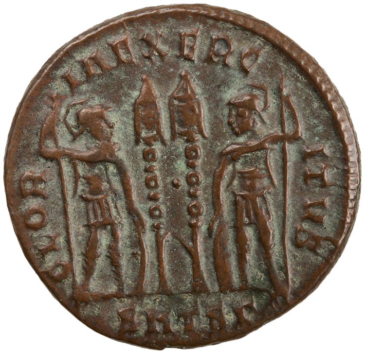 RIC VII Thessalonica 185, реверс, American Numismatic Society (ans)