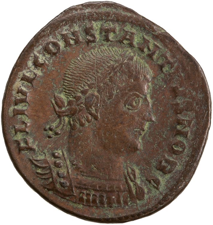 RIC VII Thessalonica 185, аверс, American Numismatic Society (ans)