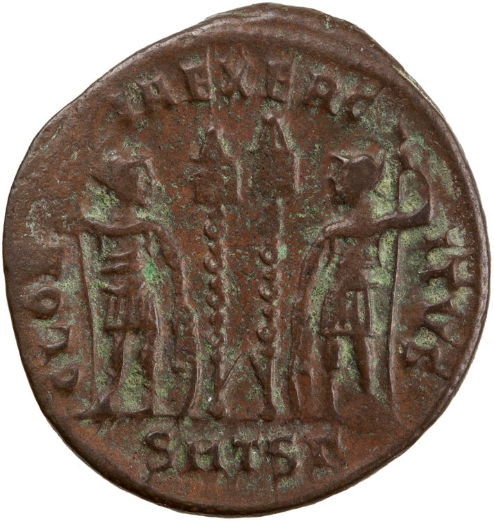 RIC VII Thessalonica 185, реверс, American Numismatic Society (ans)