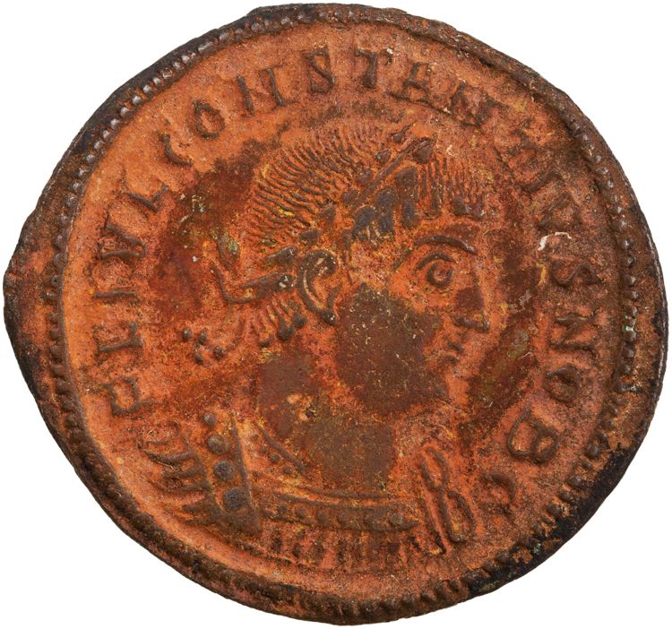 RIC VII Thessalonica 185, аверс, American Numismatic Society (ans)