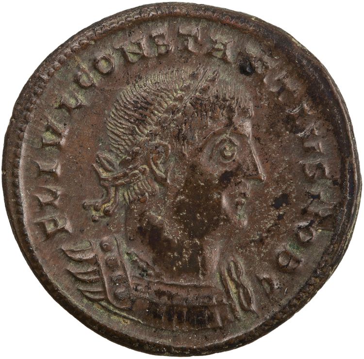 RIC VII Thessalonica 185, аверс, American Numismatic Society (ans)