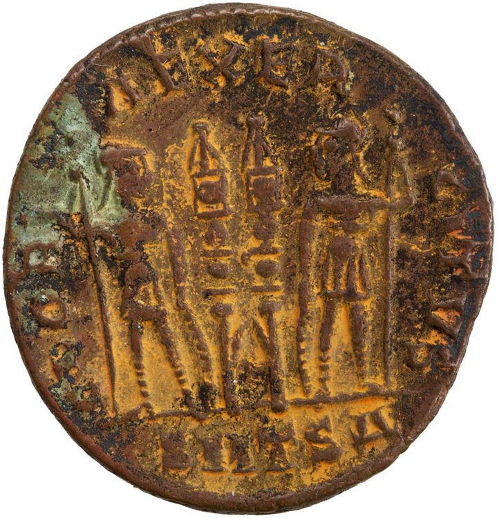 RIC VII Thessalonica 201, реверс, American Numismatic Society (ans)