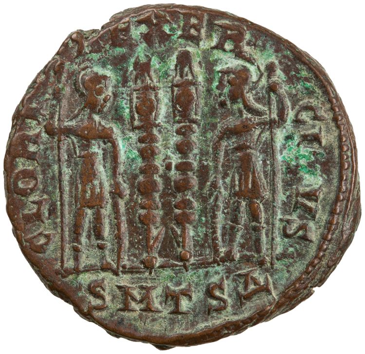 RIC VII Thessalonica 201, реверс, American Numismatic Society (ans)