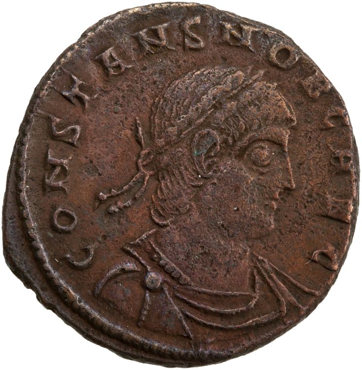 RIC VII Thessalonica 201, аверс, American Numismatic Society (ans)