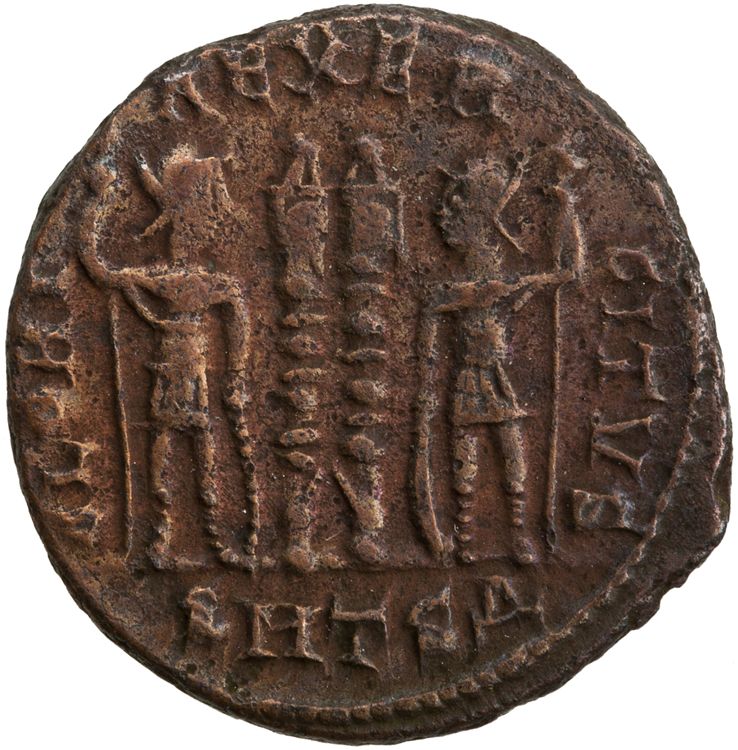 RIC VII Thessalonica 201, реверс, American Numismatic Society (ans)