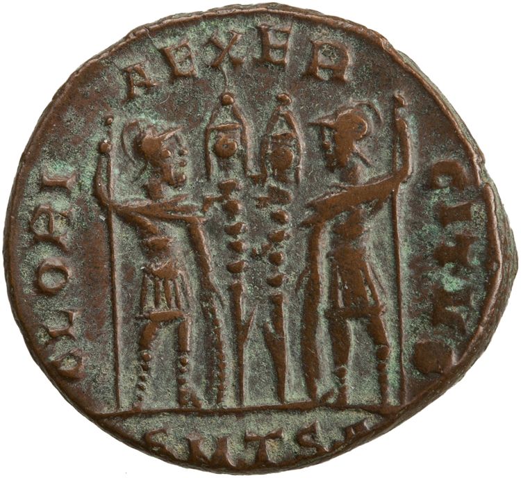 RIC VII Thessalonica 201, реверс, American Numismatic Society (ans)