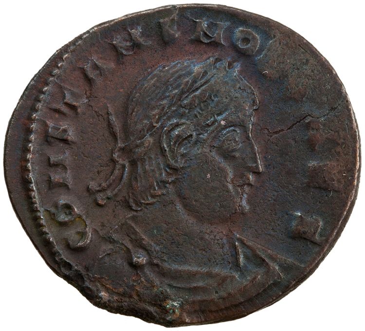 RIC VII Thessalonica 201, аверс, American Numismatic Society (ans)