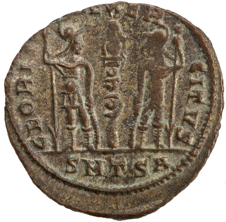 RIC VII Thessalonica 222, реверс, American Numismatic Society (ans)