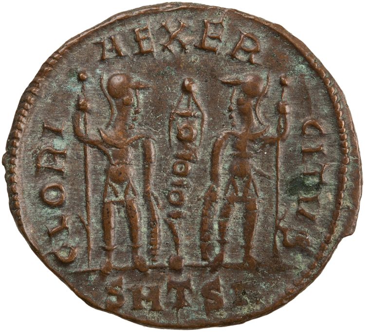 RIC VII Thessalonica 222, реверс, American Numismatic Society (ans)