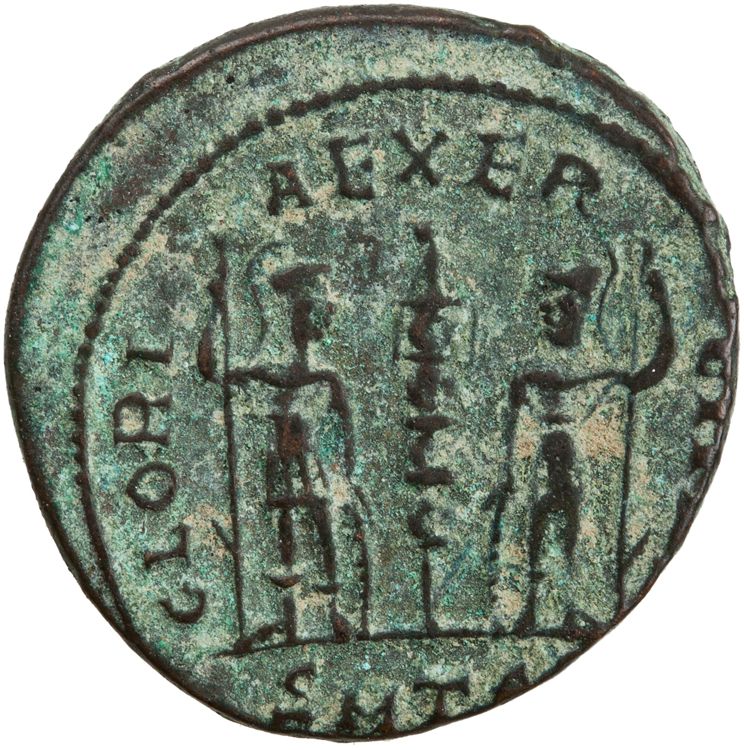 RIC VII Thessalonica 222, реверс, American Numismatic Society (ans)