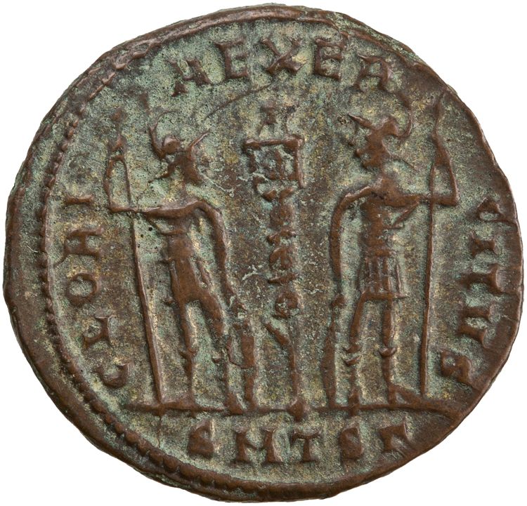 RIC VII Thessalonica 224, реверс, American Numismatic Society (ans)