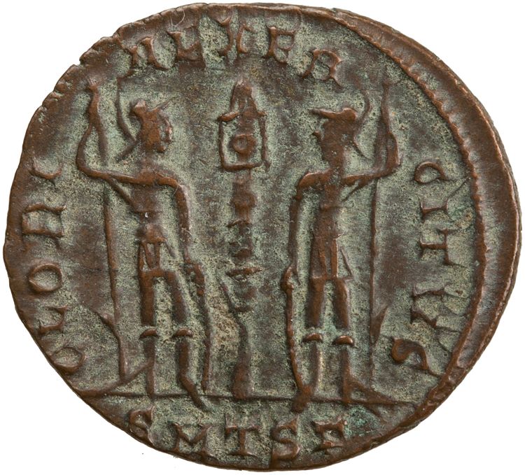 RIC VII Thessalonica 224, реверс, American Numismatic Society (ans)