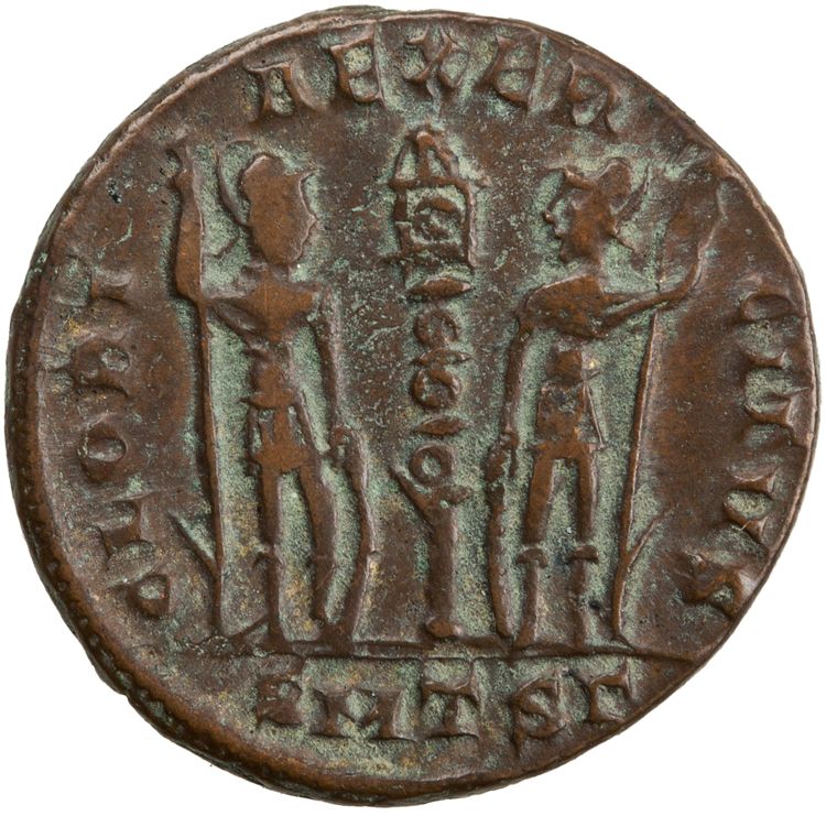 RIC VII Thessalonica 224, реверс, American Numismatic Society (ans)