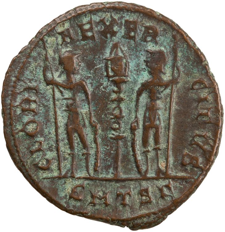 RIC VII Thessalonica 224, реверс, American Numismatic Society (ans)