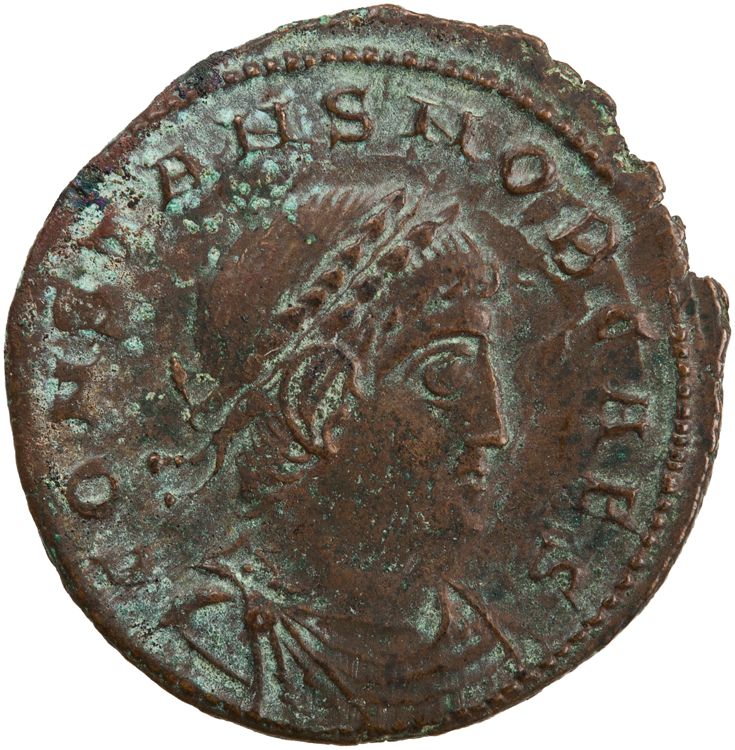 RIC VII Thessalonica 225, аверс, American Numismatic Society (ans)