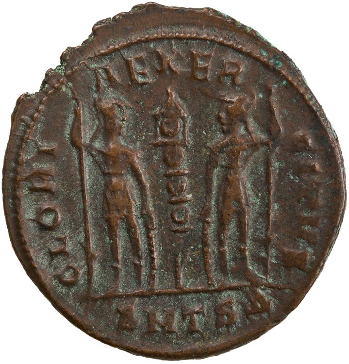 RIC VII Thessalonica 225, реверс, American Numismatic Society (ans)