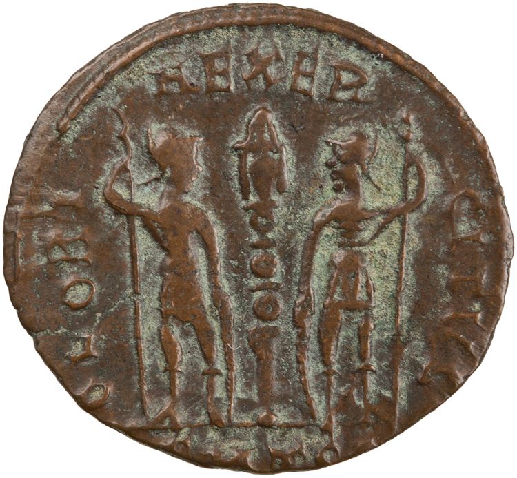 RIC VII Thessalonica 226, реверс, American Numismatic Society (ans)