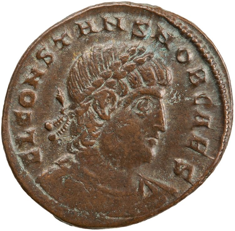 RIC VII Thessalonica 226, аверс, American Numismatic Society (ans)