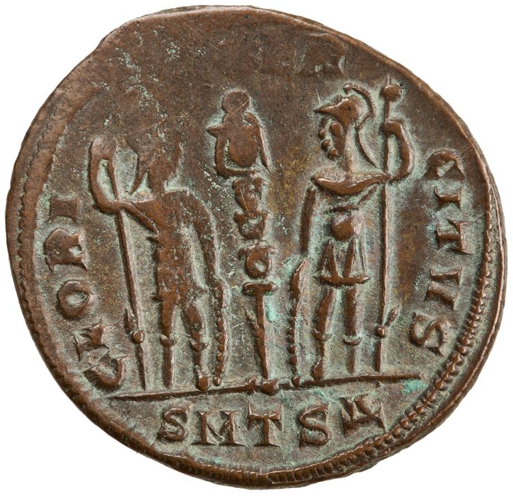 RIC VII Thessalonica 226, реверс, American Numismatic Society (ans)