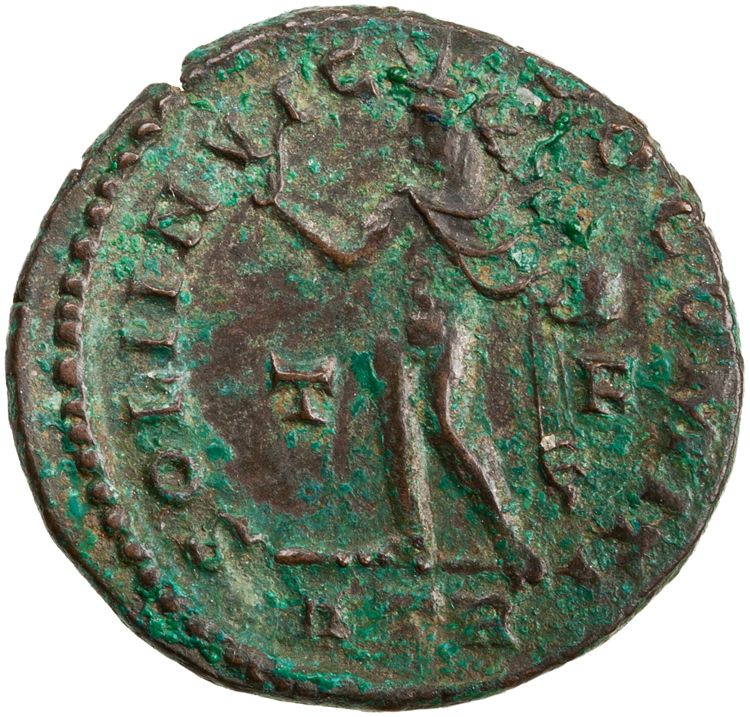 RIC VII Treveri 100, реверс, American Numismatic Society (ans)