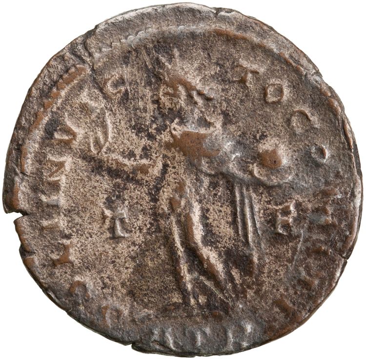 RIC VII Treveri 101, реверс, American Numismatic Society (ans)