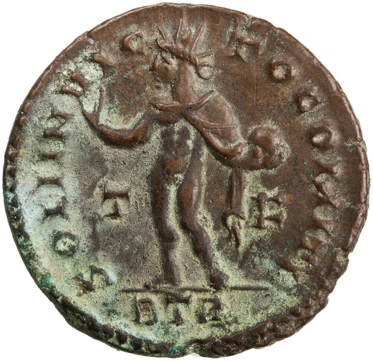 RIC VII Treveri 101, реверс, American Numismatic Society (ans)