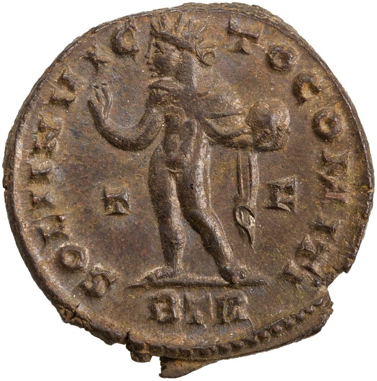 RIC VII Treveri 101, реверс, American Numismatic Society (ans)