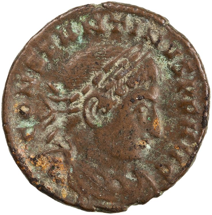 RIC VII Treveri 104, аверс, American Numismatic Society (ans)