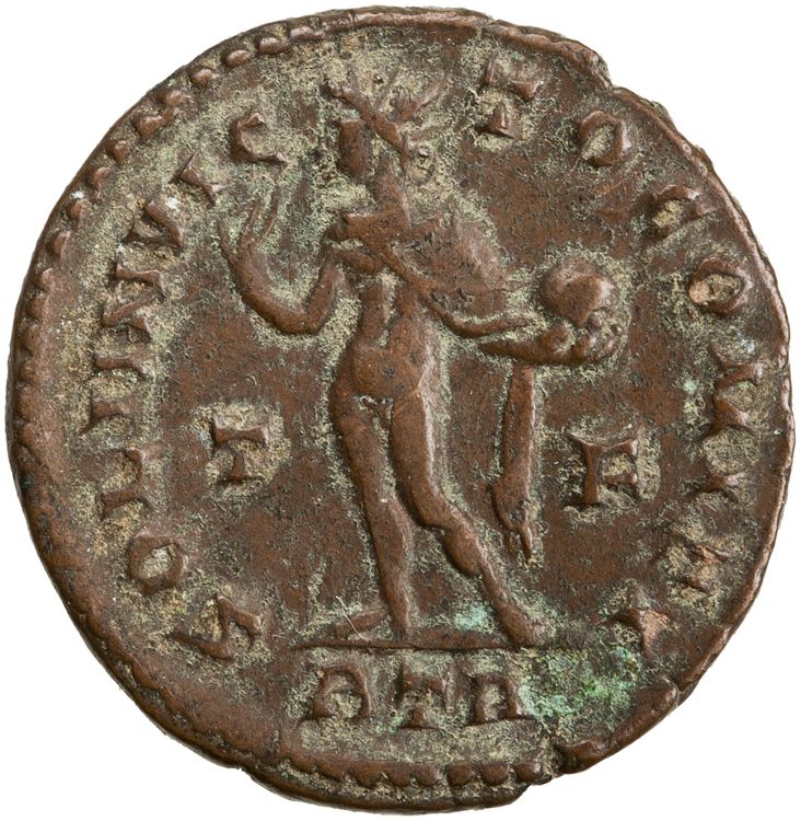 RIC VII Treveri 104, реверс, American Numismatic Society (ans)