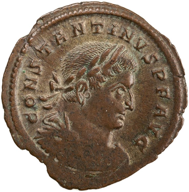 RIC VII Treveri 104, аверс, American Numismatic Society (ans)