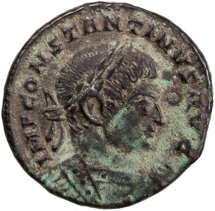 RIC VII Treveri 132, аверс, American Numismatic Society (ans)
