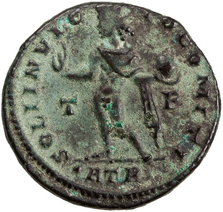 RIC VII Treveri 132, реверс, American Numismatic Society (ans)