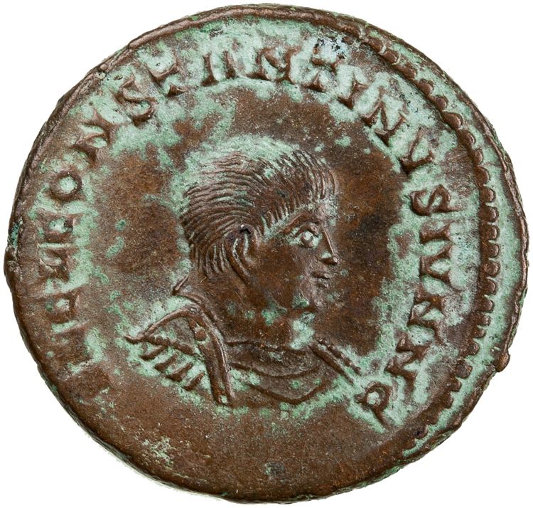 RIC VII Treveri 154, аверс, American Numismatic Society (ans)