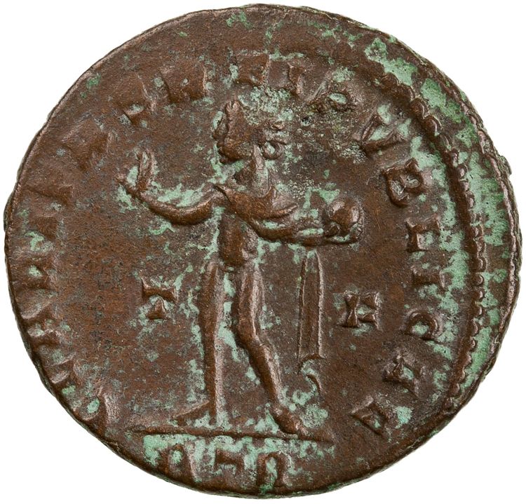 RIC VII Treveri 154, реверс, American Numismatic Society (ans)