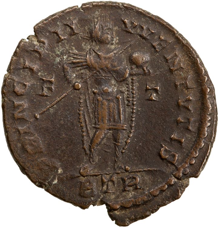 RIC VII Treveri 172, реверс, American Numismatic Society (ans)